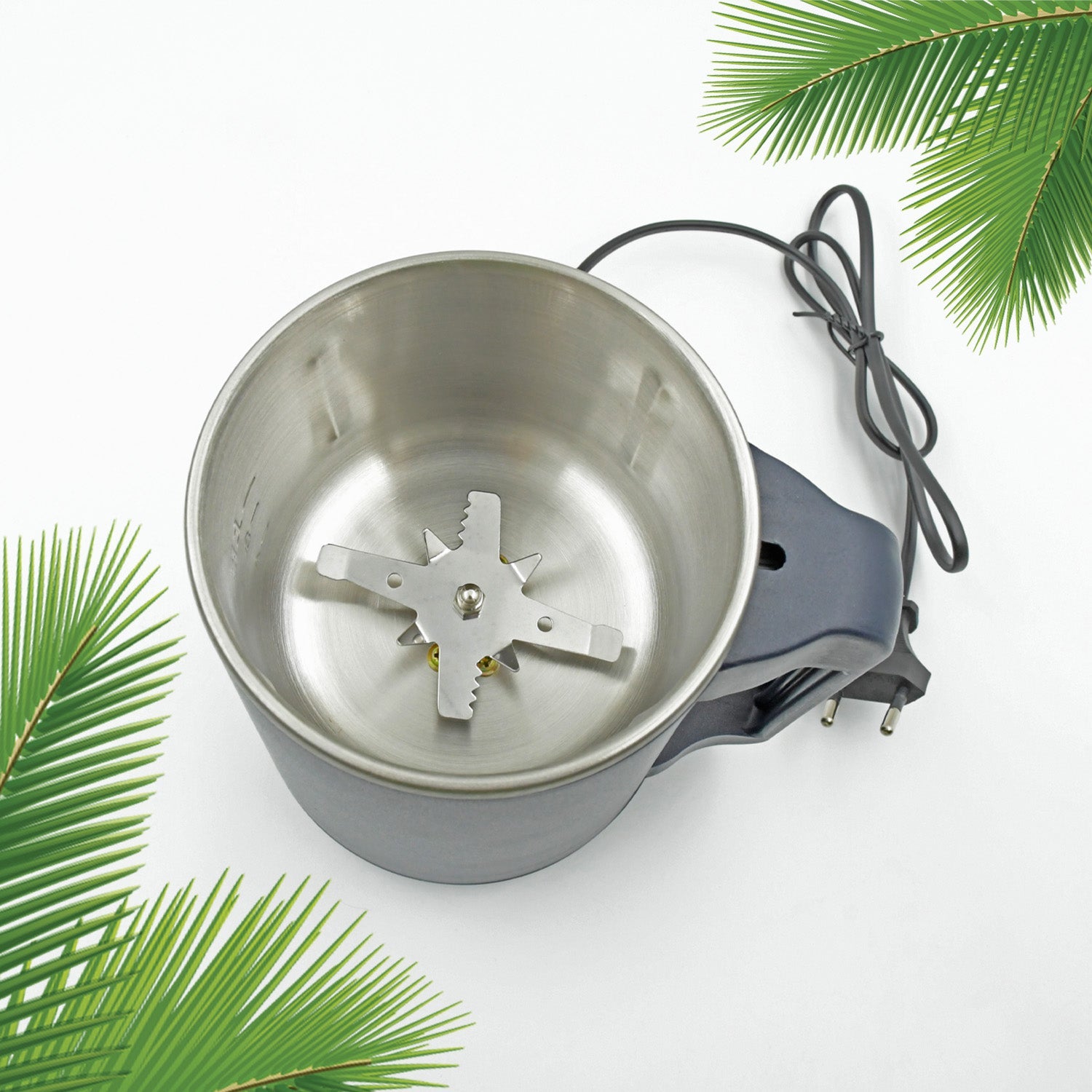 Electric Coffee & Spice Grinder Machine for Home, Fine Powder Maker (300W) Electric Coffee & Spice Grinder Machine for Home, Fine Powder Maker (300W)